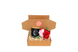 Scented Candle Gift Craft Box I (N&Q) -هديه مكونه من شمعه عطريه و ورد