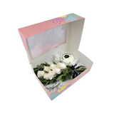 Combo - White Bloom & Hajj Mini Cake كومبو ميني كيك للحج وورد