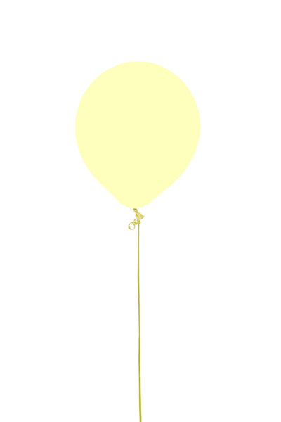 12" Macaron Pastel Yellow Latex Balloon بالون لاتكس حجم ١٢ بوصه - اللون اصفر فاتح