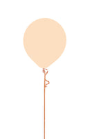 12" Macaron Orange Pastel Latex Balloon بالون لاتكس حجم ١٢ بوصه - اللون برتقالي فاتح