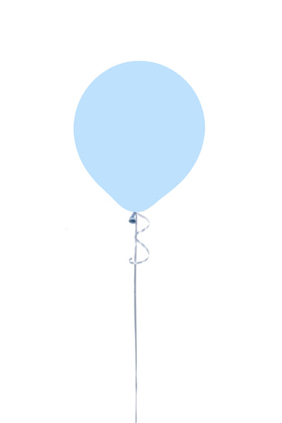 12" Macaron Pastel Blue Latex Balloon بالون لاتكس حجم ١٢ بوصه - اللون ازرق سماوي