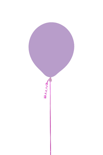 12" Macaron Pastel Purple Latex Balloon بالون لاتكس حجم ١٢ بوصه - اللون بنفسجي فاتح