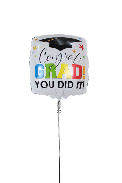 Square Graduation Foil Balloon بالونه تخرج