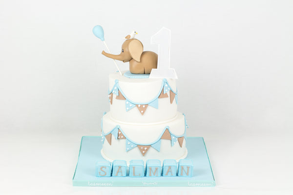 Elephant Birthday Cake - كيكة الفيل