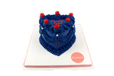 Aquarius Zodiac Sign Cake-كيكة بتصميم برج الدلو