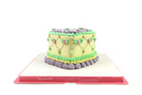 Heart Shaped Birthday Cake -كعكة عيد ميلاد على شكل قلب