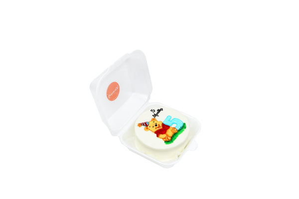 Happy Bear Birthday Mini Cake ميني كيك لعيد ميلاد