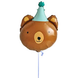 Bear Face Shaped Foil Balloon -بالون فويل على شكل وجه دب