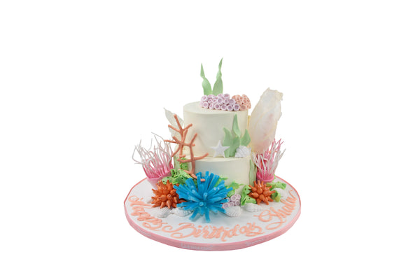 Underwater World Birthday Cake - كيكة يوم ميلاد