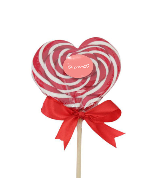 Big Heart shaped Lollipop- مصاصه على شكل قلب كبير