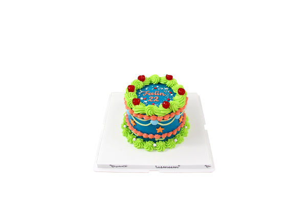 Feelin 22 Birthday Cake - كيكة يوم ميلاد