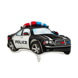 Police Car Shaped Foil Balloon-بالونه فويل شكل سياره شرطه