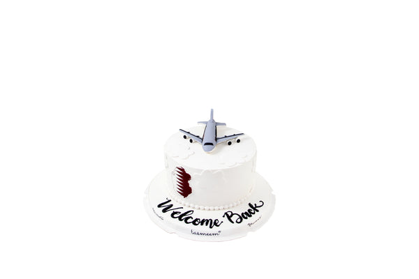 Welcome Back Cake - كيكة الحمدلله على السلامة