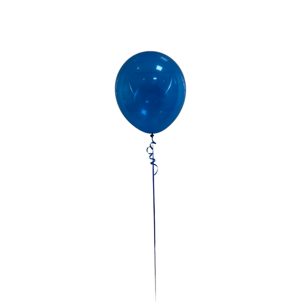 Latex Balloon Gemstone Blue بالون لاتكس أزرق