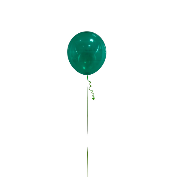 Latex Balloon Gemstone Forest Green بالون لاتكس أخضر