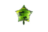 Camouflage Star Shaped Foil Balloon - بالون فويل على شكل نجمة بنقشة