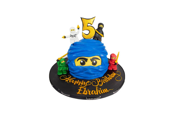 Ninja cartoon Cake كيكة على شكل شخصيه كرتونيه