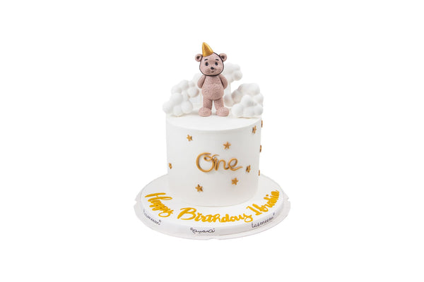 1st Birthday Bear Cake  كيكة يوم ميلاد
