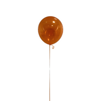 Latex Balloon Gemstone Orange بالون لاتكس برتقالي