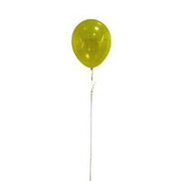 Latex Balloon Gemstone Yellow Green بالون لاتكس أصفر