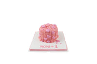 Pink Drip Birthday Cake I - كيكة يوم ميلاد