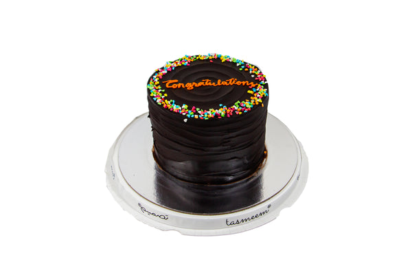 Round Chocolate Cake - كيكة شوكولاتة دائريه