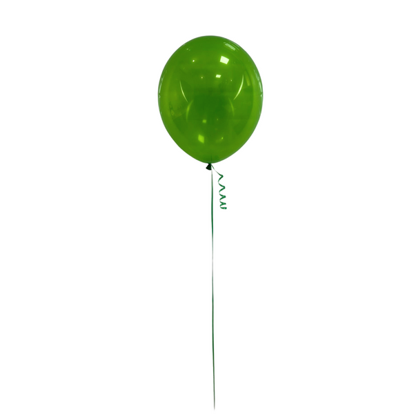 Latex Balloon Gemstone Green بالون لاتكس أخضر