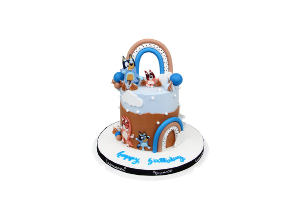 Dog Character Birthday Cake  كيكة يوم ميلاد
