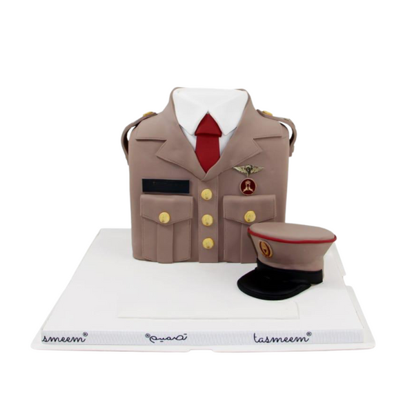 Uniform Design Cake lll كيكه علي شكل زي