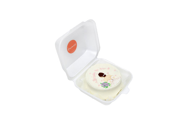 Blushing Bride Mini Cake (كيكة تواريخك (حجم ميني