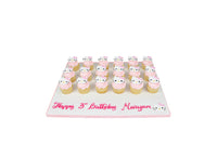 Kitty Theme Cupcake on Board كب كيك العوده للمدارس
