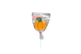 Light Orange Pumpkin Lollipop I - مصاصه برتقاليه على شكل يقطين