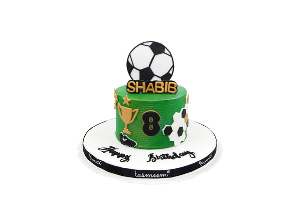 Soccer Star Birthday Cake كيكة يوم ميلاد
