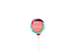Twirly Rainbow Lollipop - مصاصة دائرية بالوان الطيف
