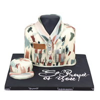 Uniform Shaped Cake - كيكة تخرج
