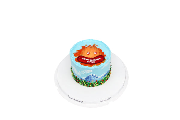 Fire Theme Birthday Cake كيكة يوم ميلاد