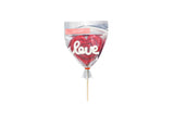 Love Heart Shaped Lollipop - مصاصه قلب