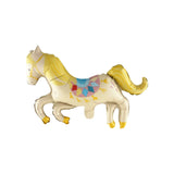Carousel Horse Foil Balloon بالون فويل على شكل حصان دوّار