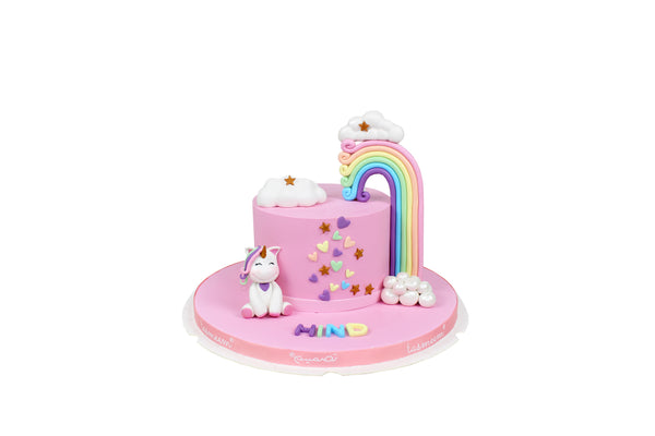 Pink Unicorn Birthday Cake - كيكة يوم ميلاد