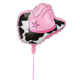 Cowgirl Hat Shaped Foil Balloon بالون فويل على شكل قبعة راعية البقر