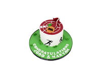 Marathon Congratulations Cake تباريك