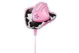Cowgirl Hat Shaped Foil Balloon بالون فويل على شكل قبعة راعية البقر