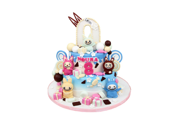 Stuffy Monster Birthday Cake كيكة يوم ميلاد