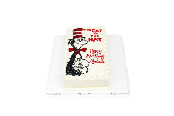 The Cat in the Hat Birthday Cake كيكة يوم ميلاد