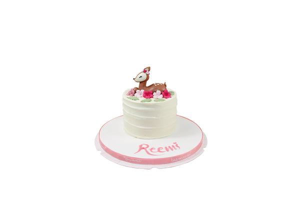 Fawn Birthday Cake - كيكة يوم ميلاد