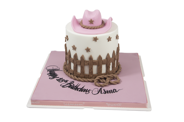 Cowboy Hat Cake - كيكة يوم ميلاد
