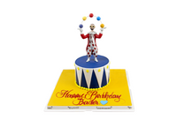 Circus Clown Birthday Cake - كيكة يوم ميلاد