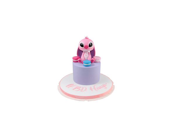 Pink Character Birthday Cake - كيكة يوم ميلاد