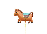 3D Horse Shaped Foil Balloon بالون فويل على شكل حصان ثلاثي الأبعاد