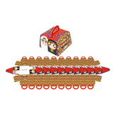 Empty Box of Garangao Happy Gift Box - Boy & Girl (Red)  مجموعه من الصناديق الفارغة للقرنقعوة ( احمر ) ولد وبنت